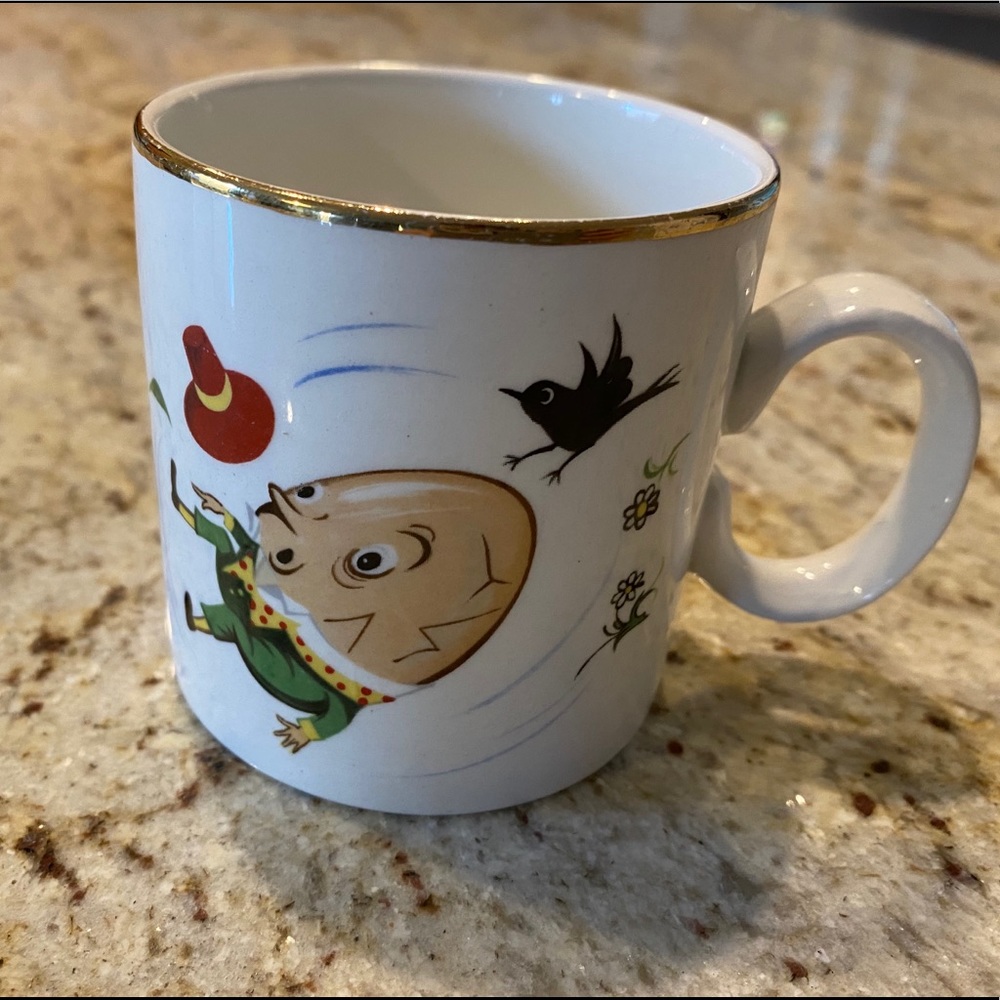 Arklow Ironstone Humpty Dumpty Kids Mug